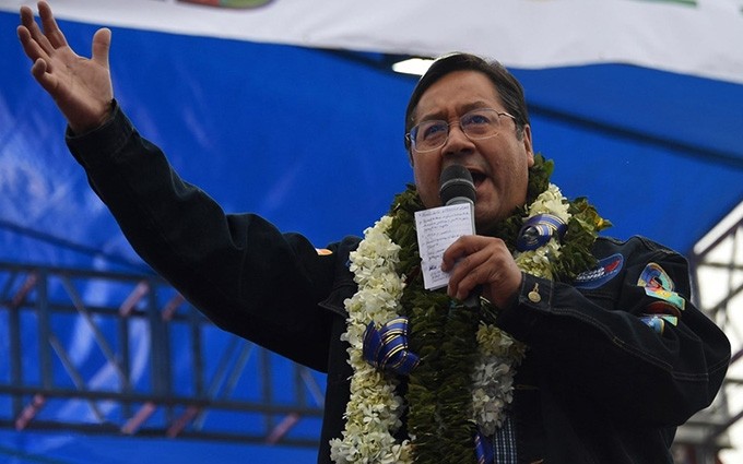 El presidente electo de Bolivia, Luis Arce.