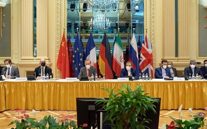 La negociación el 19 de mayo entre Rusia, China, Alemania, Francia y Reino Unido sobre Plan de Acción Integral Conjunto (PAIC).
