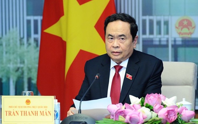 El vicepresidente de la Asamblea Nacional de Vietnam, Tran Thanh Man. (Fotografía: VNA)