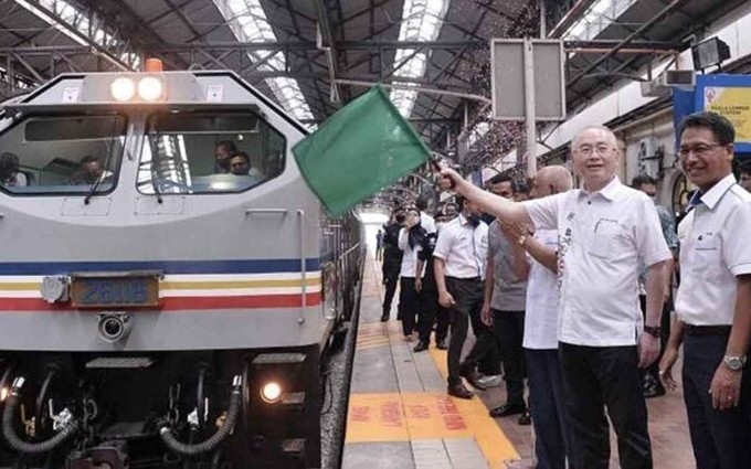 Preparan línea ferroviaria Malasia- Tailandia- Laos. (Fotografía: Laotian Times)