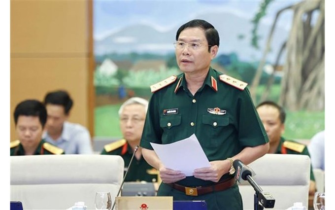 El teniente general Nguyen Tan Cuong, jefe del Estado Mayor General del Ejército Popular de Vietnam y viceministro de Defensa. (Fotografía: VNA) 